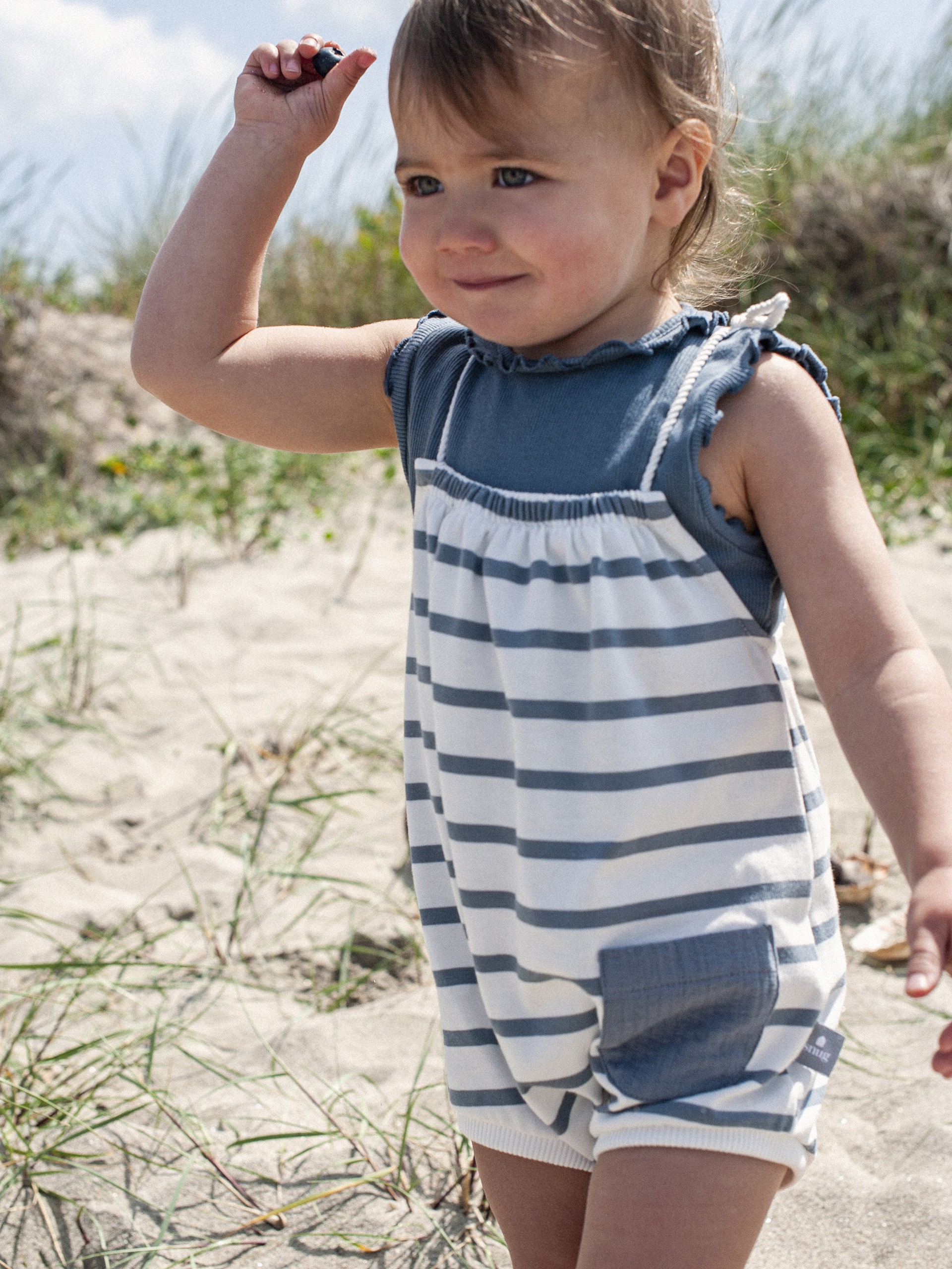 Fofo de riscas com bolso