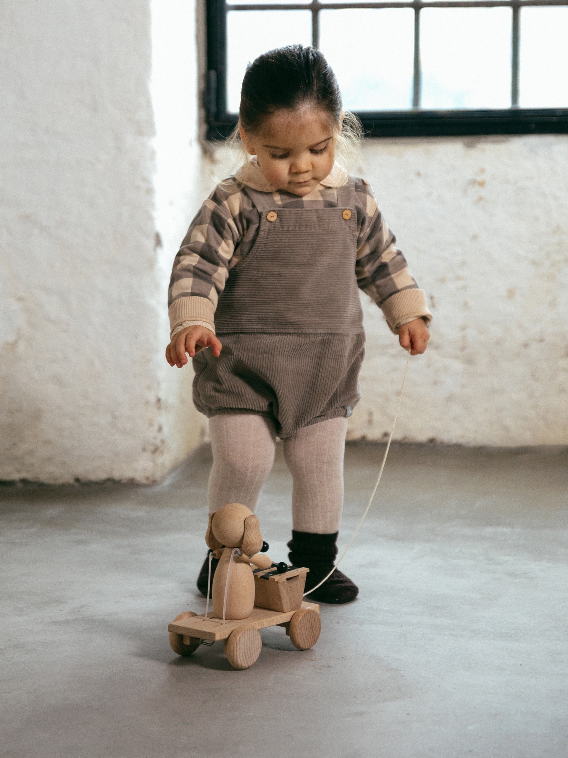 Fofo em veludo de algodão orgânico