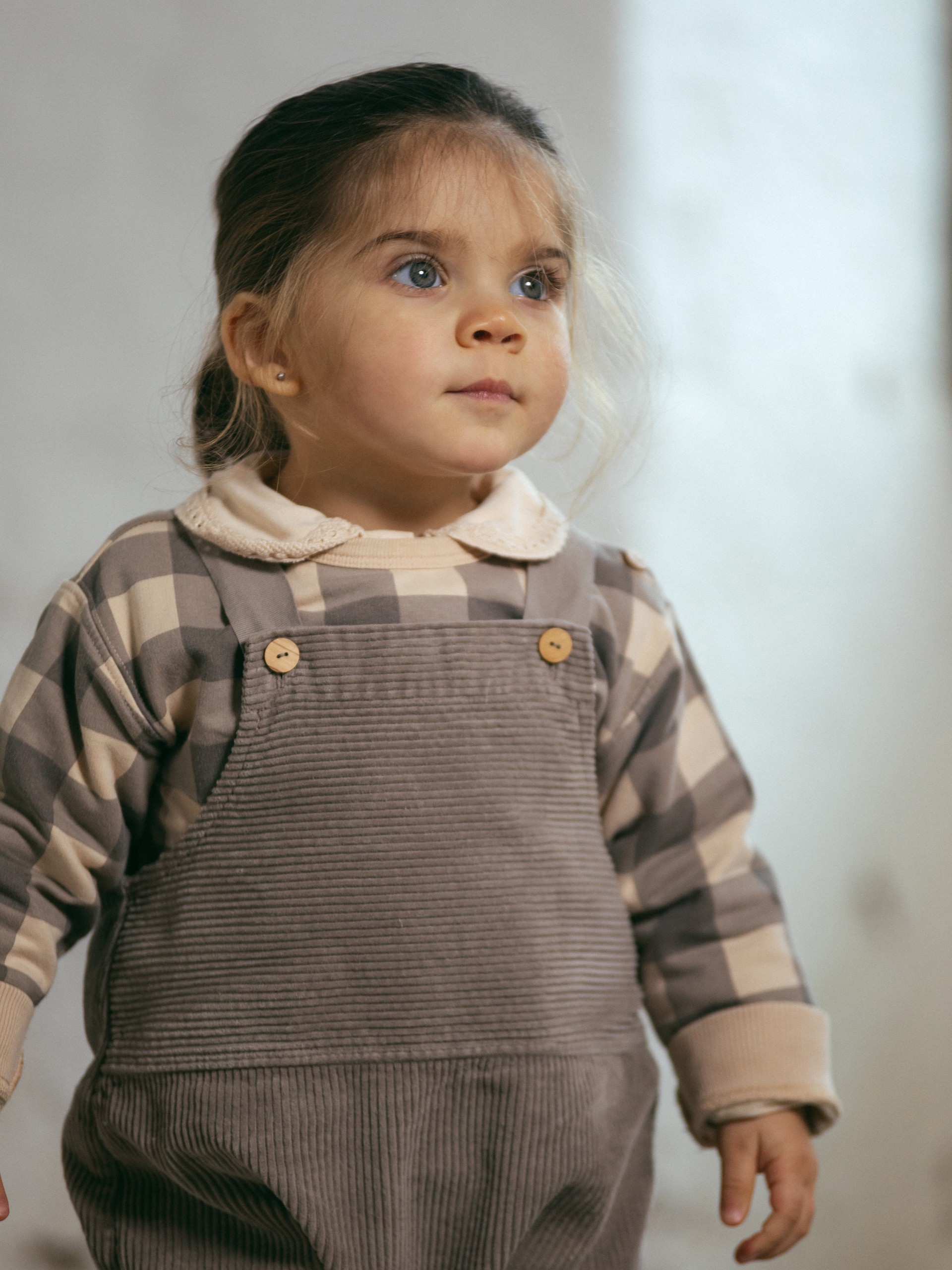 Fofo em veludo de algodão orgânico