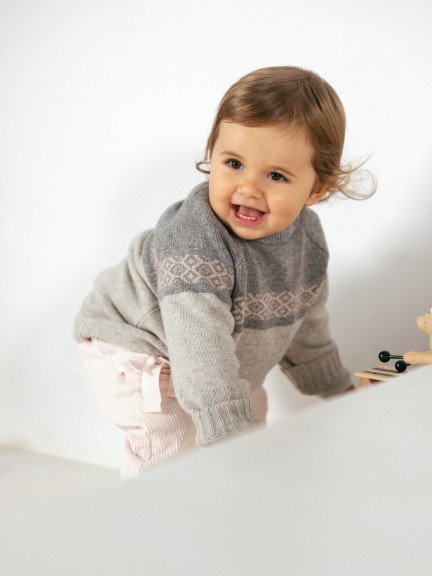 Jacquard knitted jumper Jacquard knitted jumper