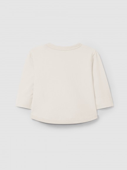 Manga larga con estampado Manga larga con estampado