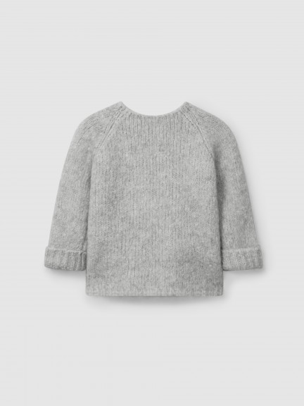 Plain knitted jumper Plain knitted jumper