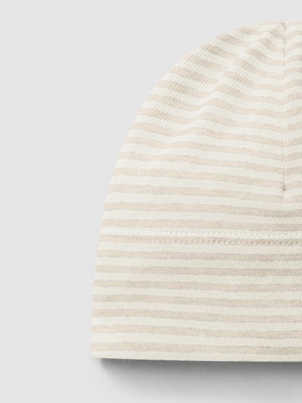 Conjunto de tres piezas de algodón a rayas Conjunto de tres piezas de algodón a rayas