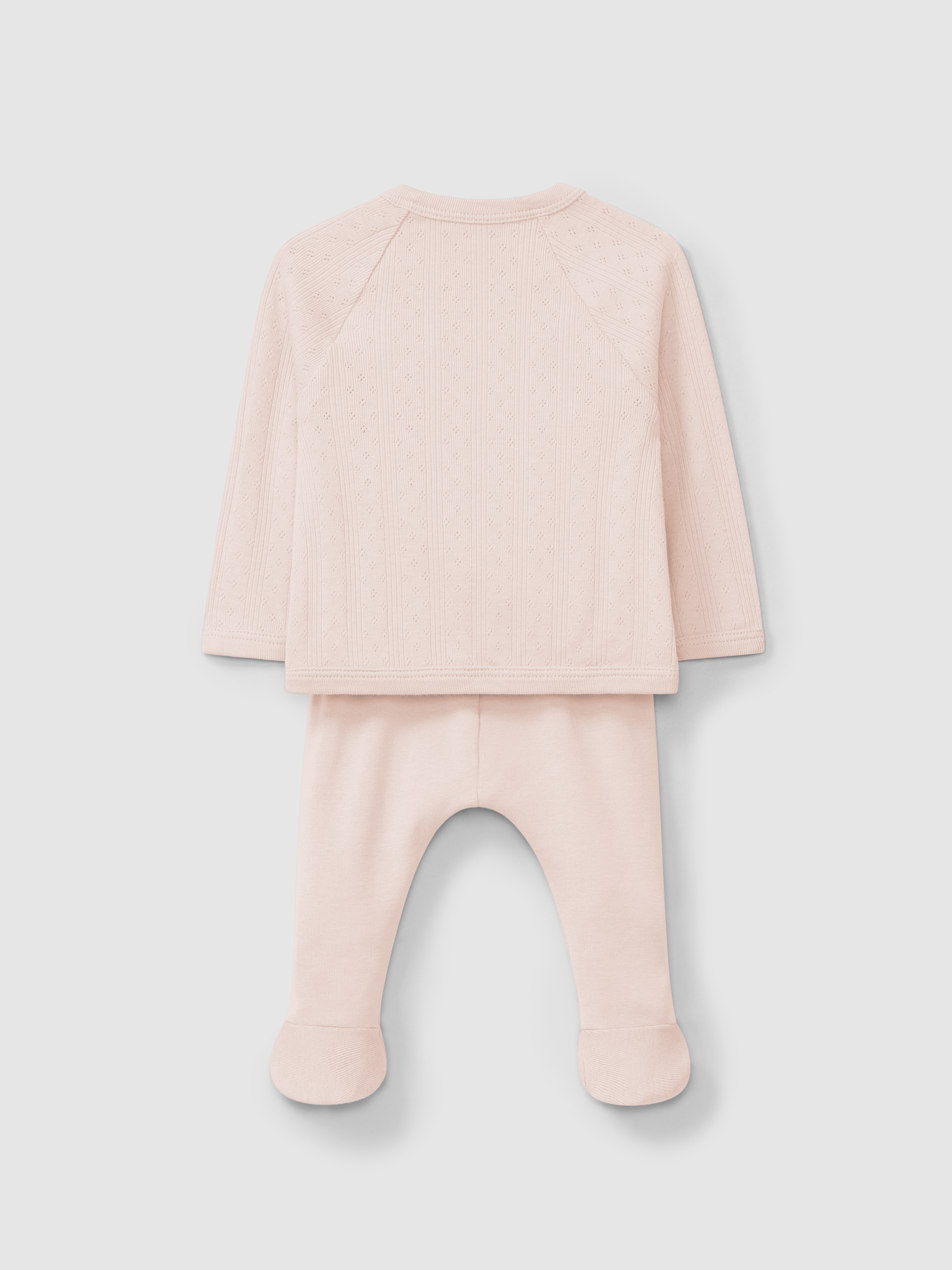 Conjunto de tres piezas ajour