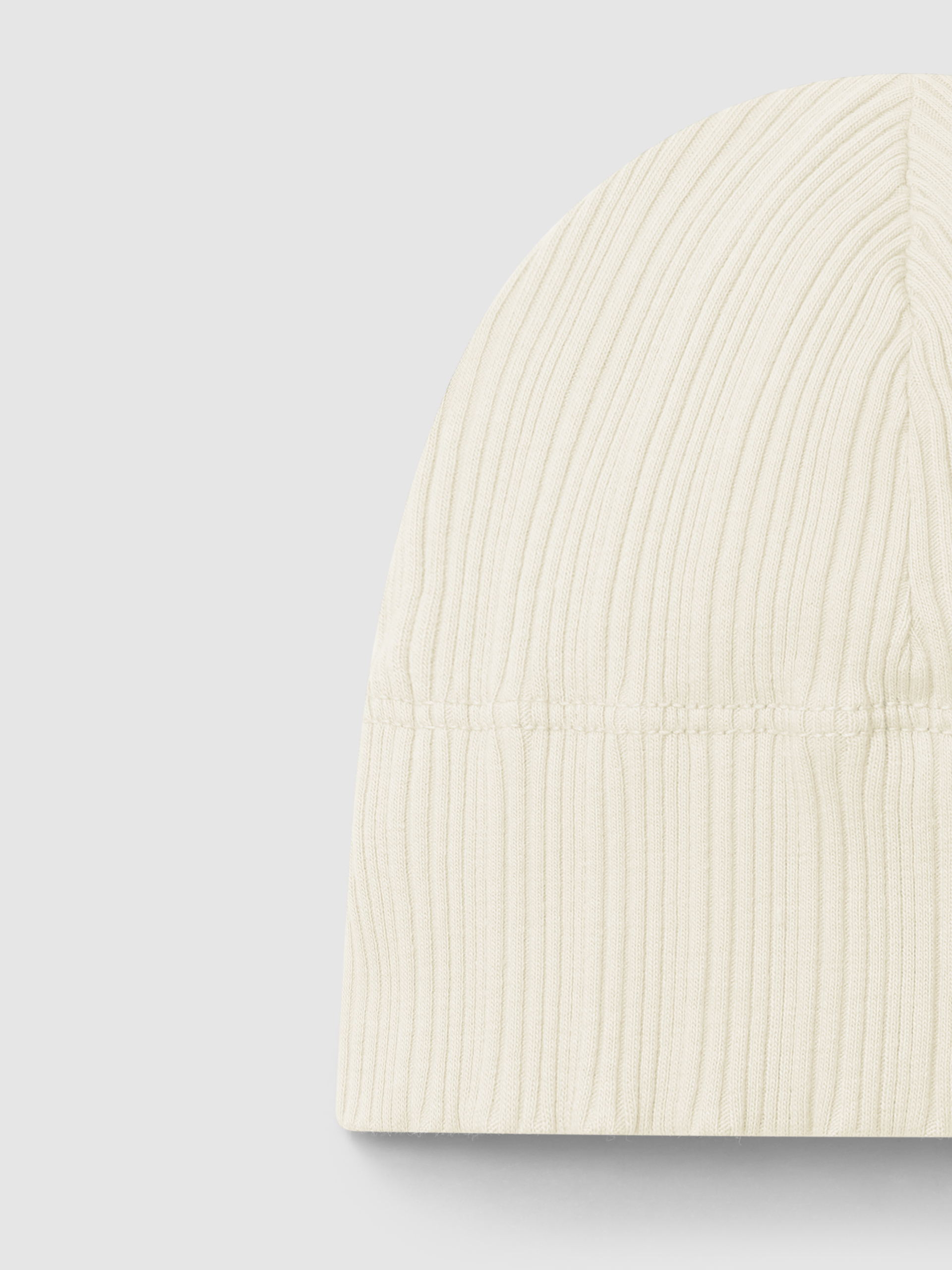 Three-piece set in ribbed jersey