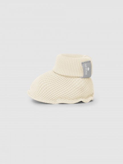 Botines en punto gofre Botines en punto gofre