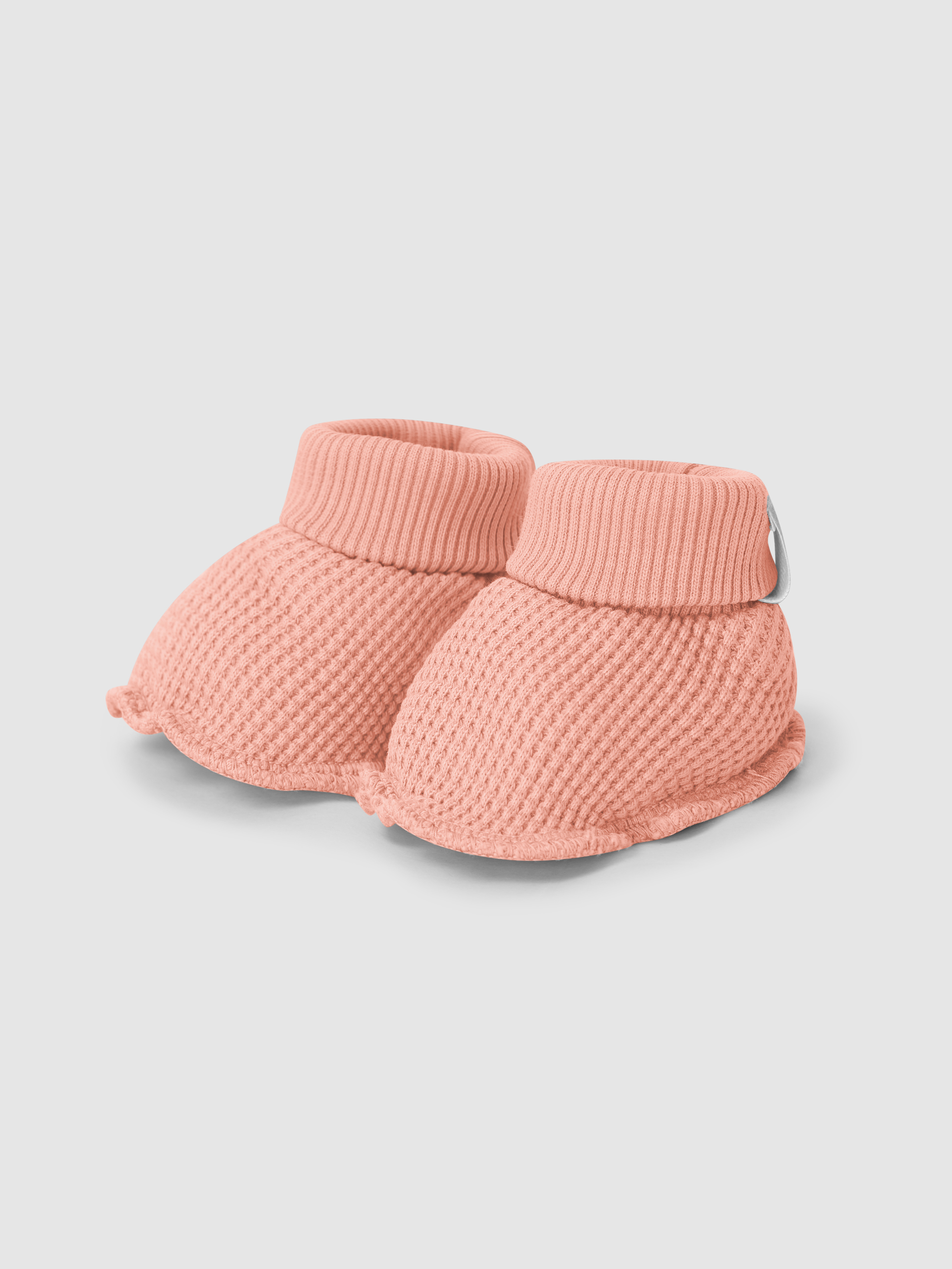 Botinhas em malha waffle