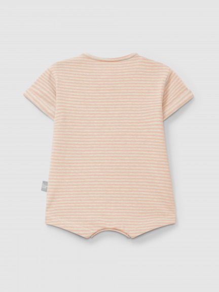 Trajecito de algodón a rayas Trajecito de algodón a rayas