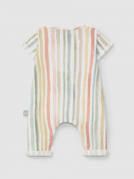 Multi-colour striped jumpsuit Multi-colour striped jumpsuit