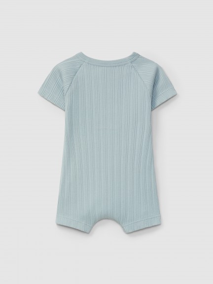 Trajecito corto en punto acanalado Trajecito corto en punto acanalado