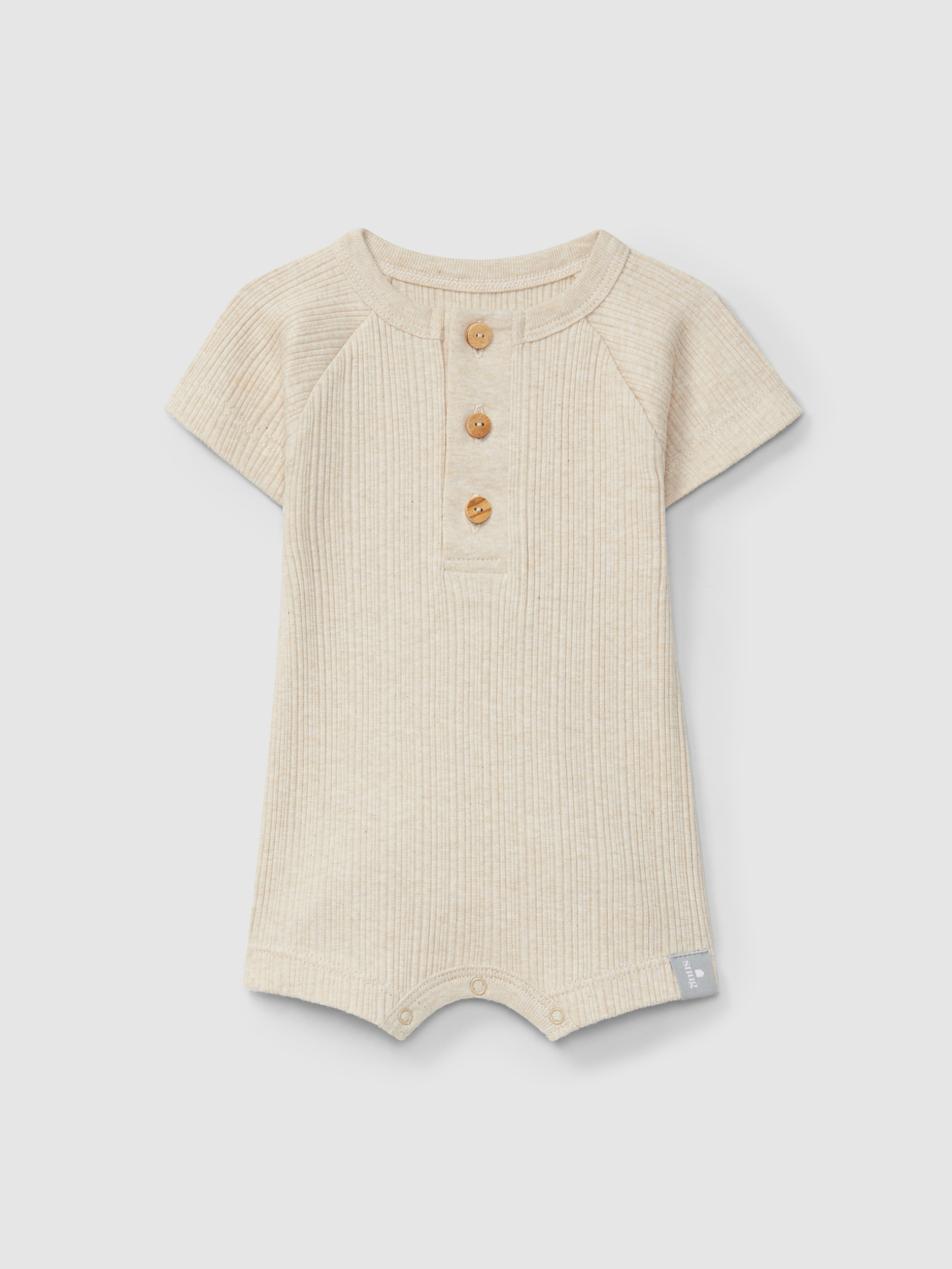 Fatinho de perna curta em malha canelada