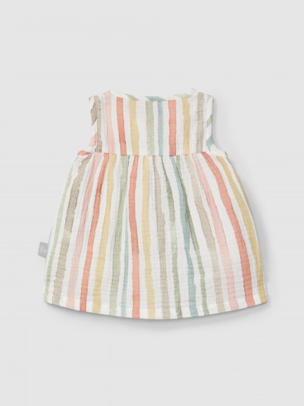 Multi-colour striped dress Multi-colour striped dress