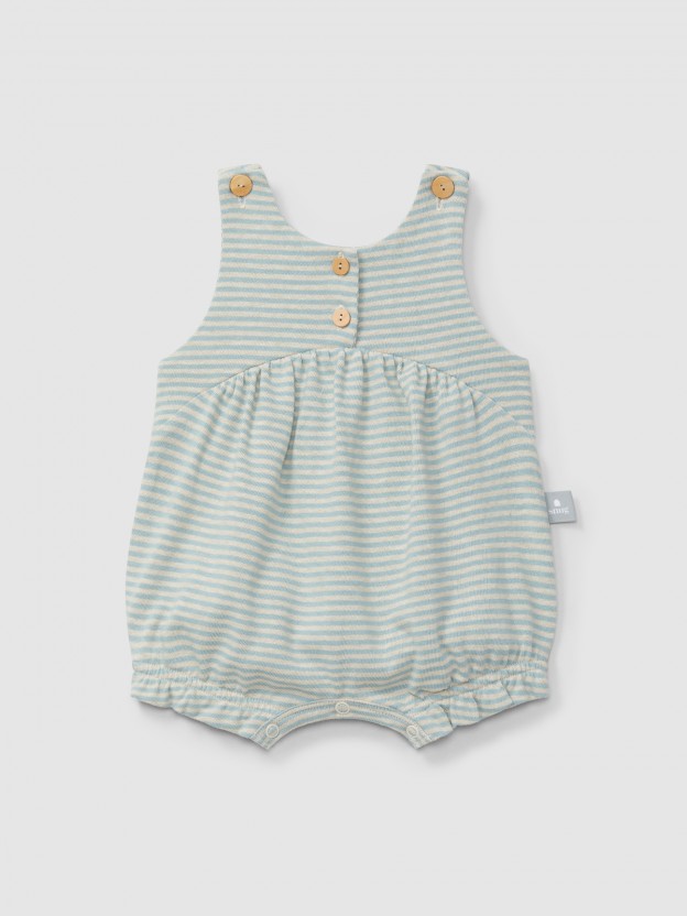 Cotton striped shortie Cotton striped shortie