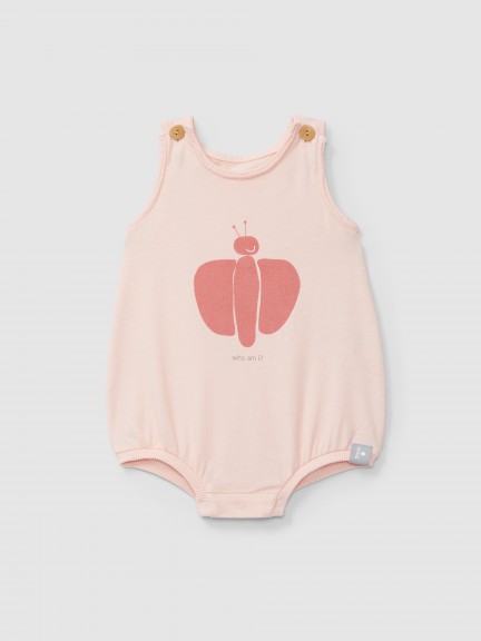 Printed cotton shortie