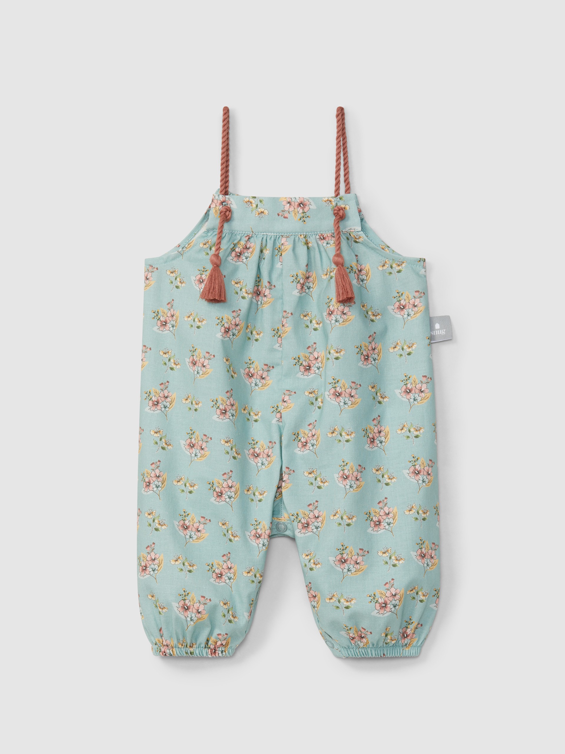 Jardineiras estampado floral