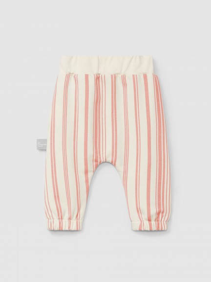 Printed plush pull-up pants Printed plush pull-up pants