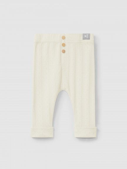 Ajour pattern leggings