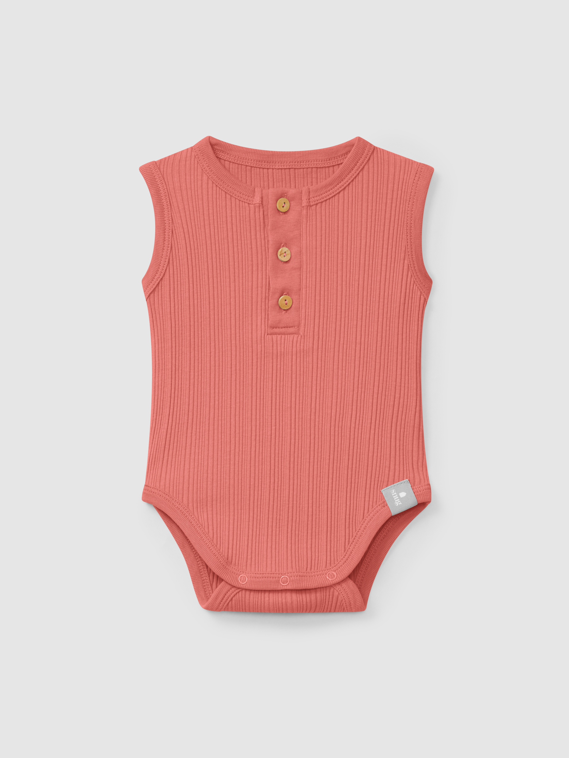 Body singlet em malha canelada