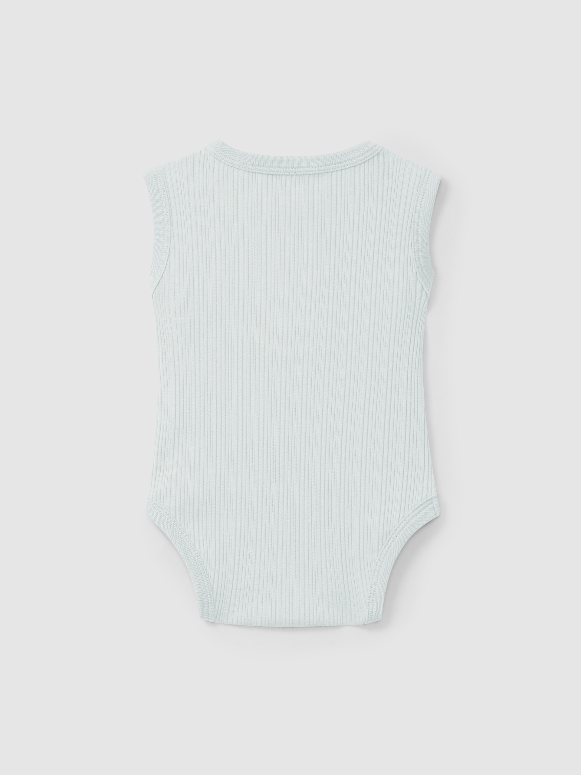 Body singlet em malha canelada