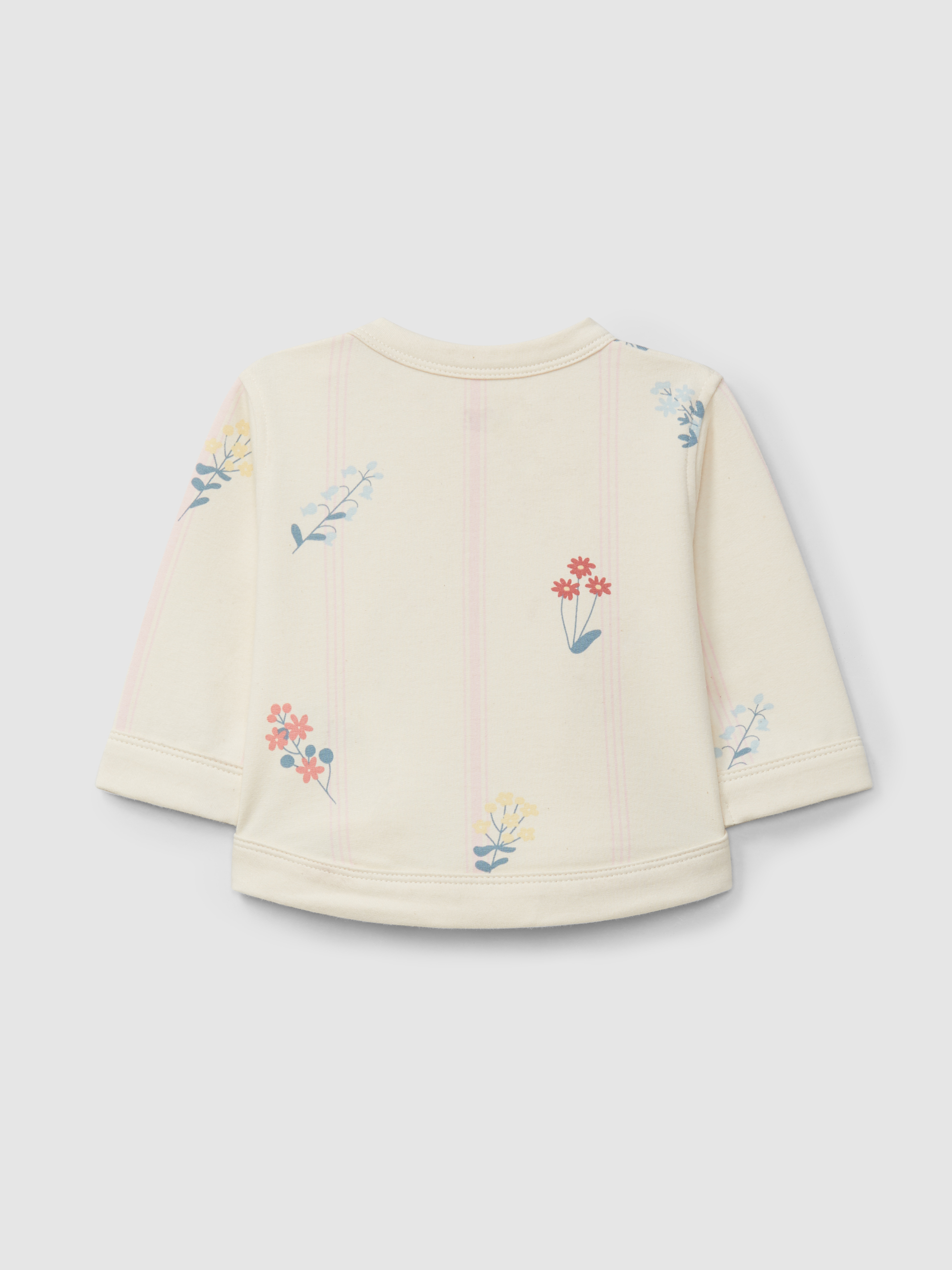 Jersey de felpa estampada