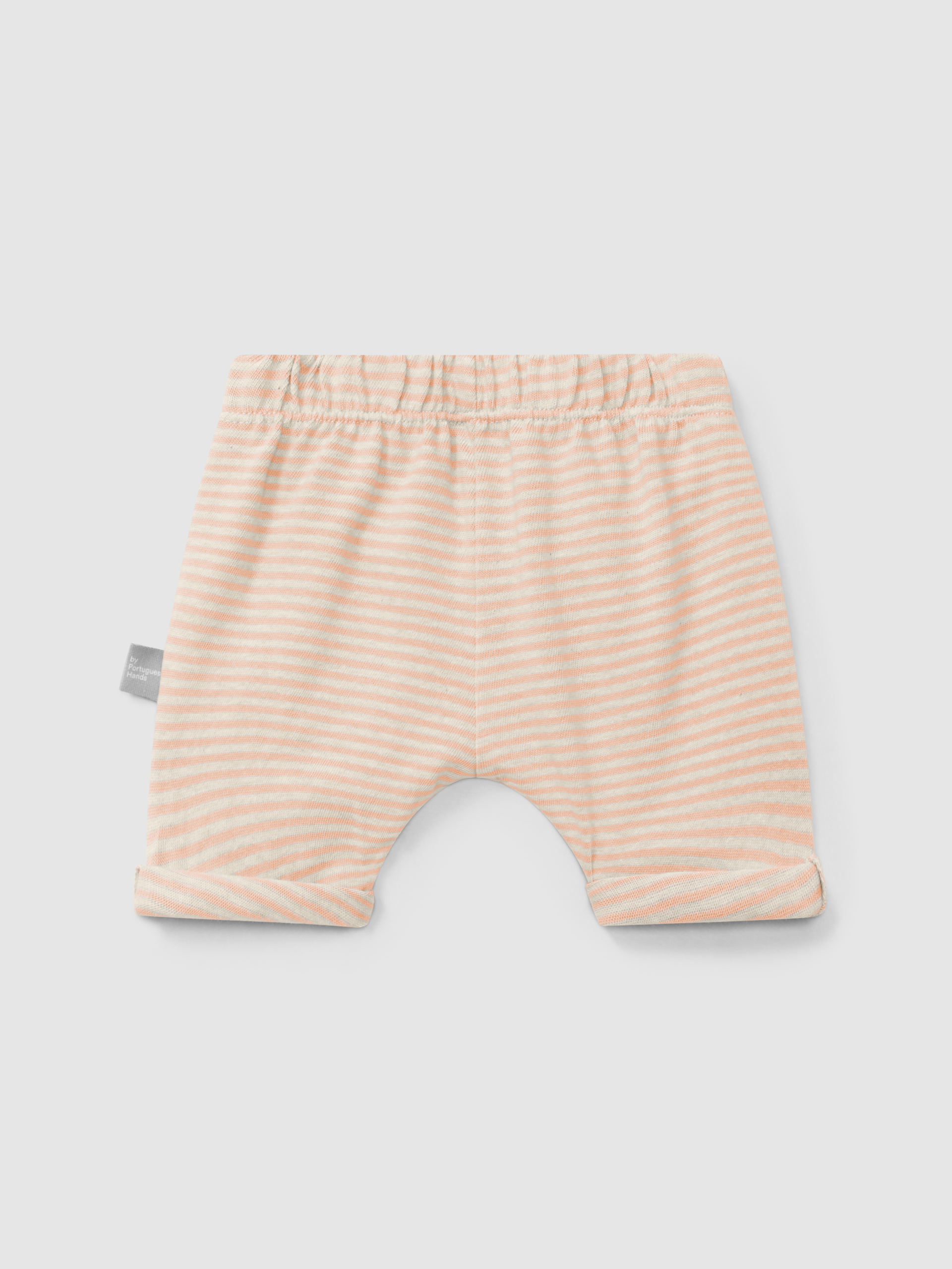 Cotton striped shorts