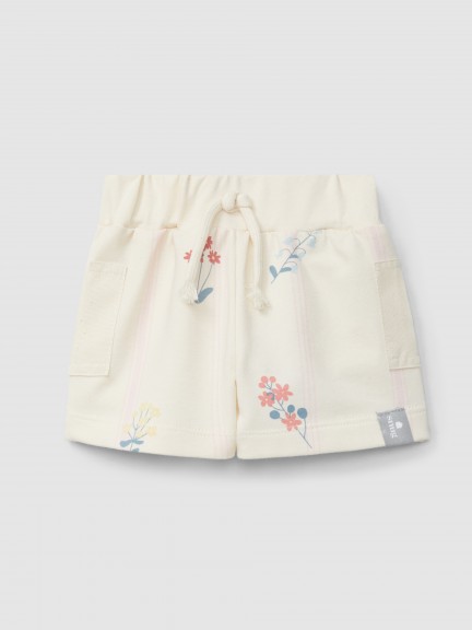 Cales pull-up em felpa estampada