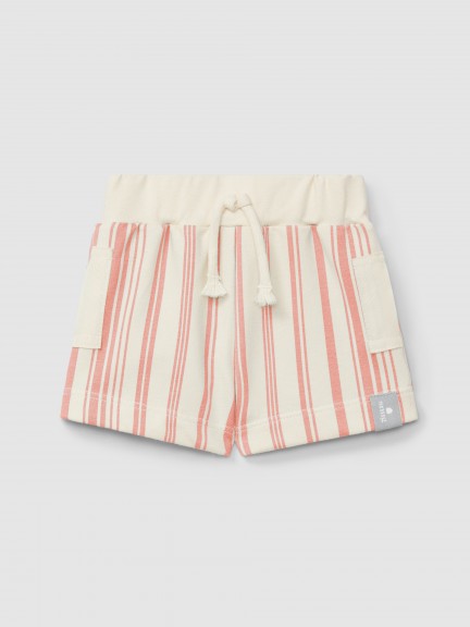 Cales pull-up em felpa estampada