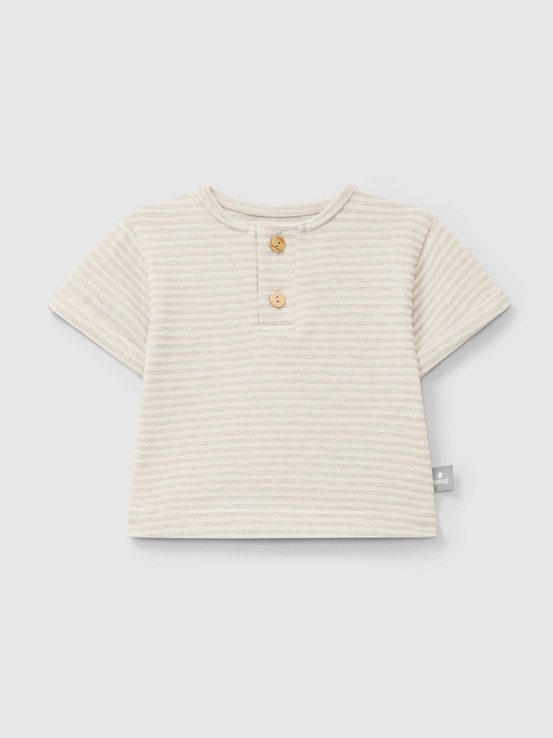 Cotton striped T-shirt