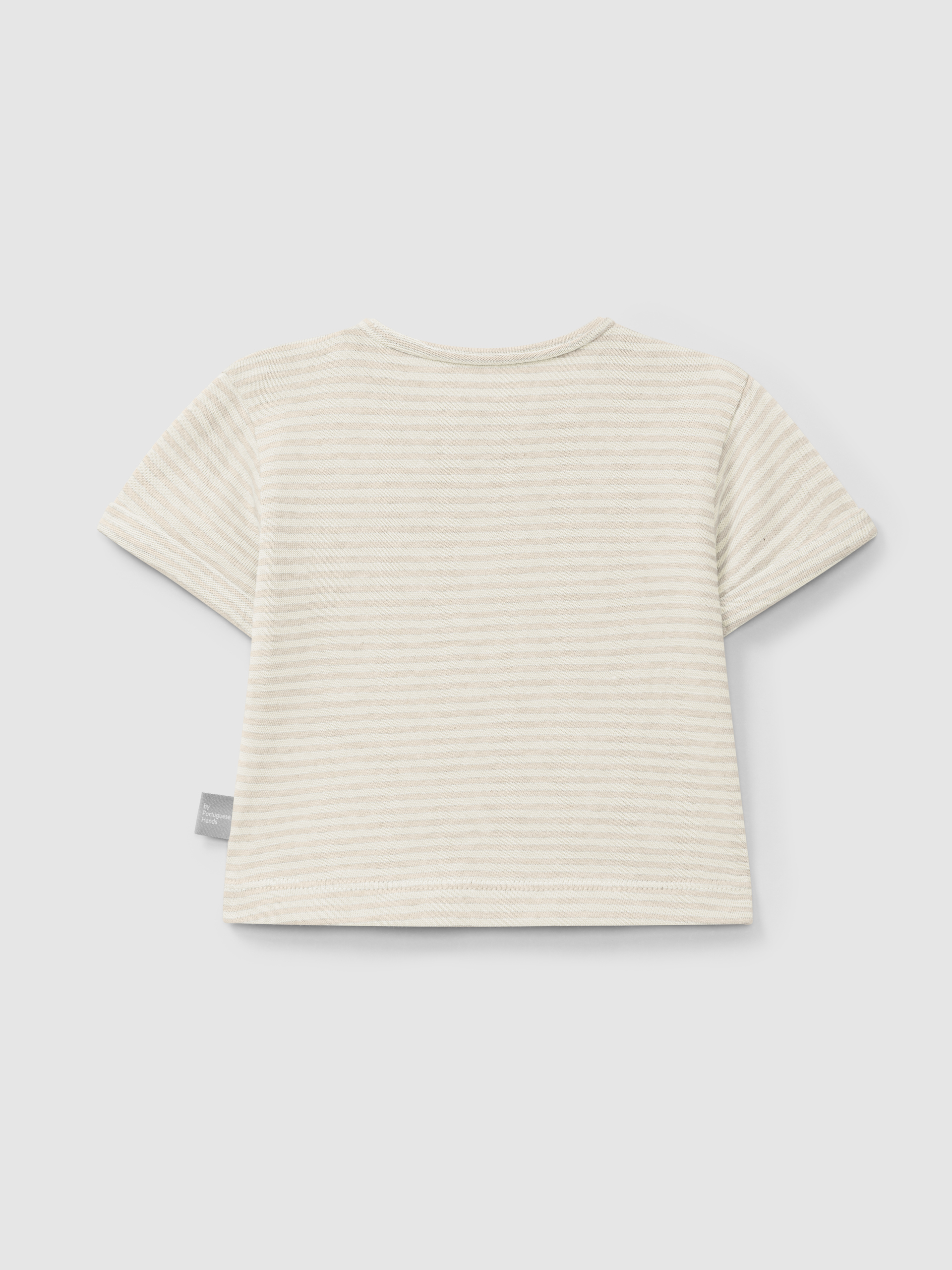 Cotton striped T-shirt
