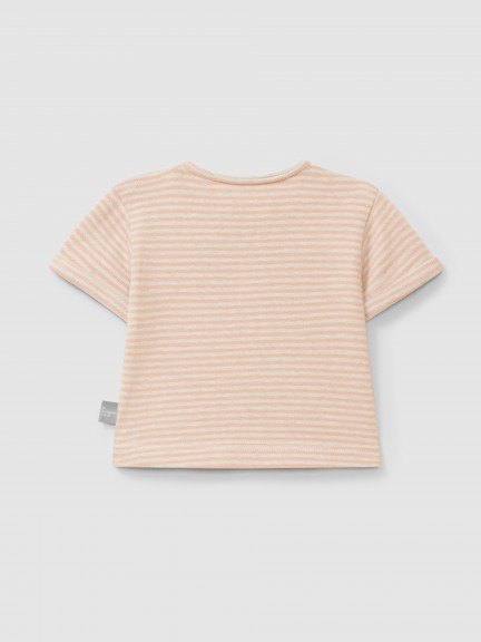 Cotton striped T-shirt Cotton striped T-shirt