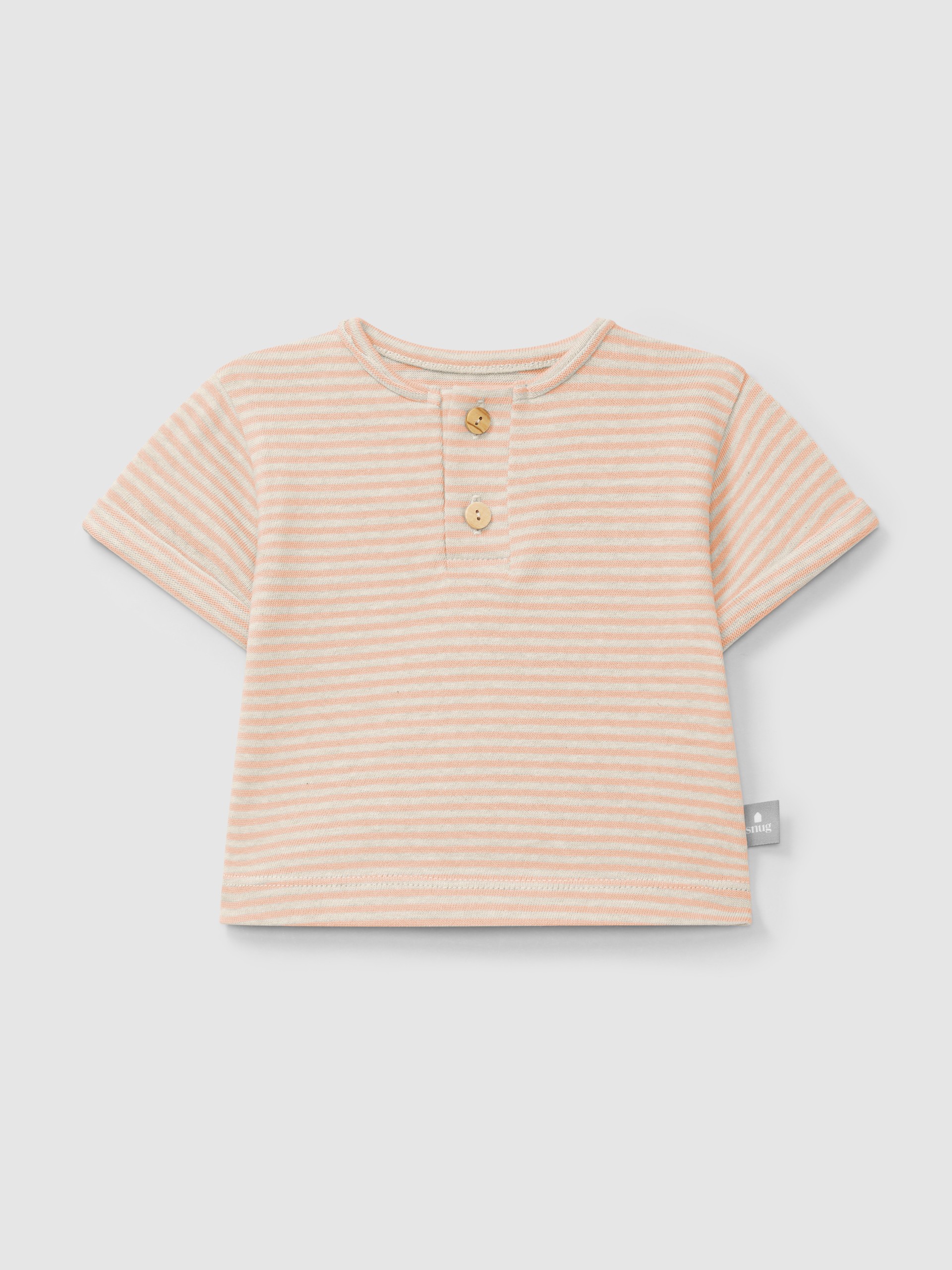 Cotton striped T-shirt