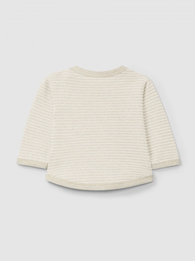 Cotton striped longsleeve Cotton striped longsleeve