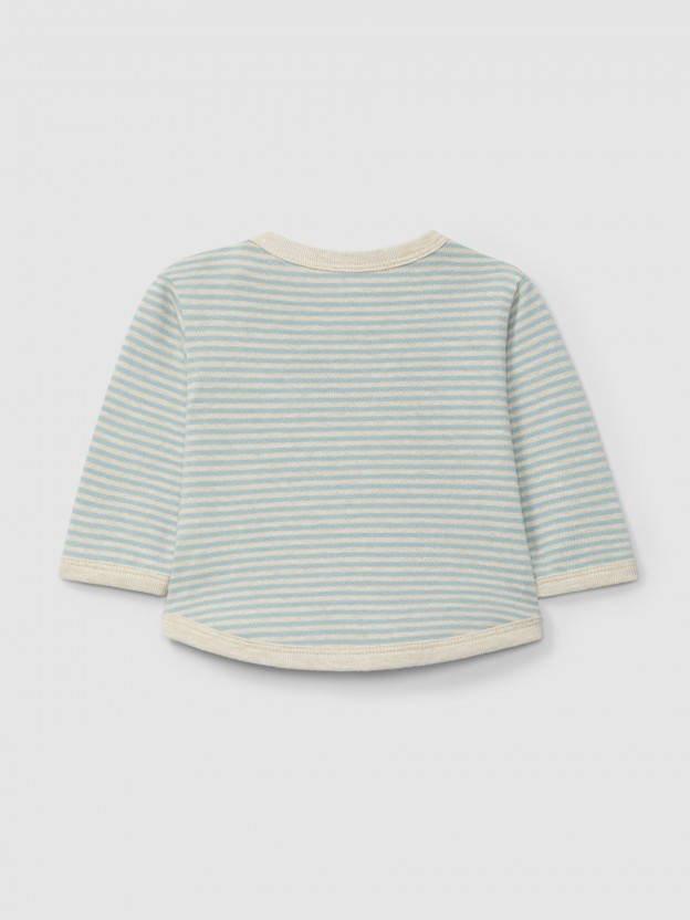 Cotton striped longsleeve Cotton striped longsleeve