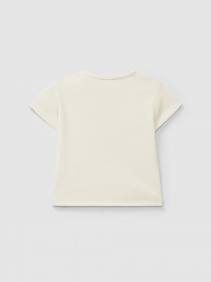 T-shirt em algodão com estampado T-shirt em algodão com estampado