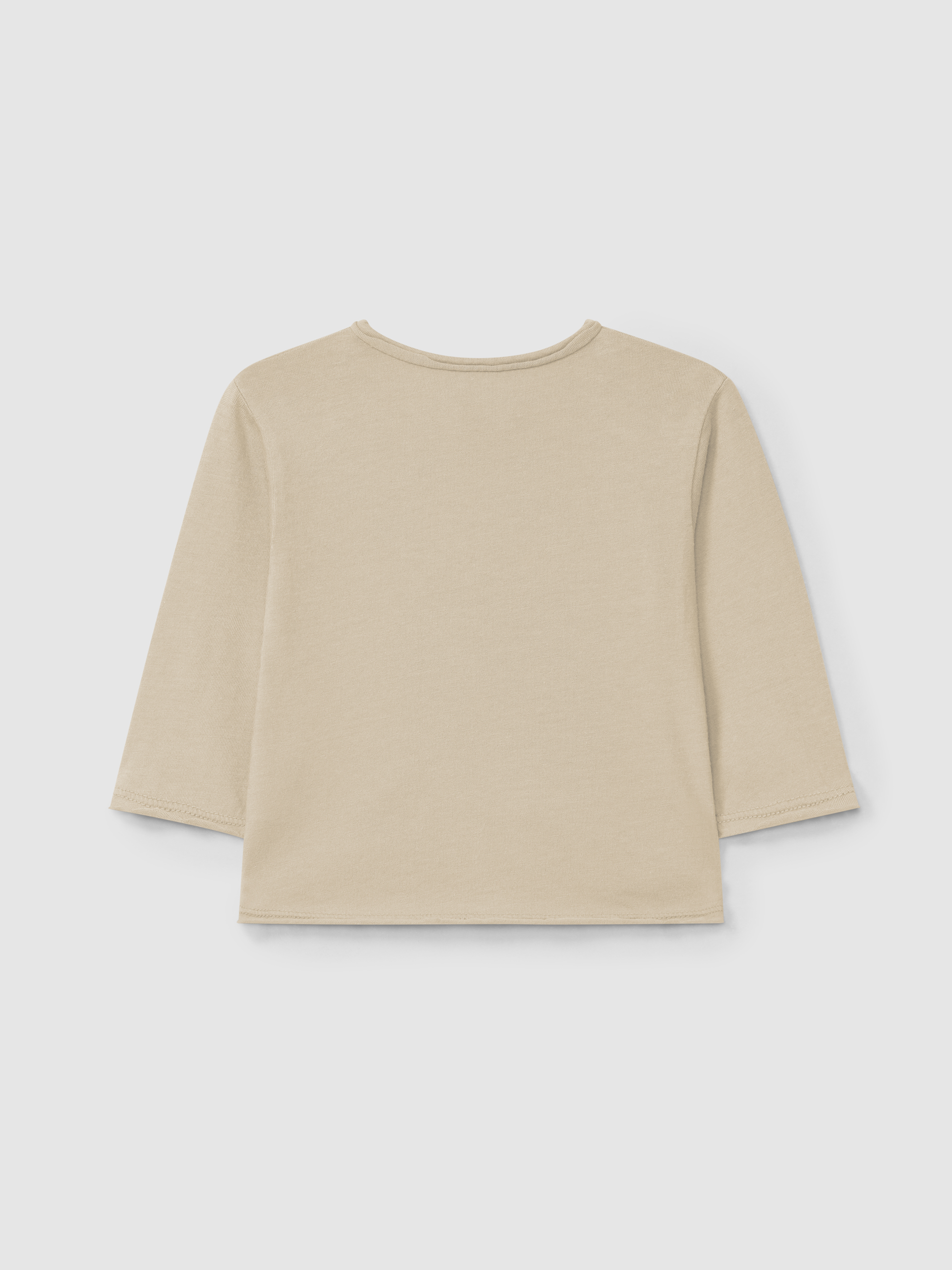 Longsleeve com bolso lisa