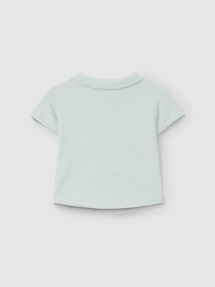 Polo liso con bolsillo Polo liso con bolsillo