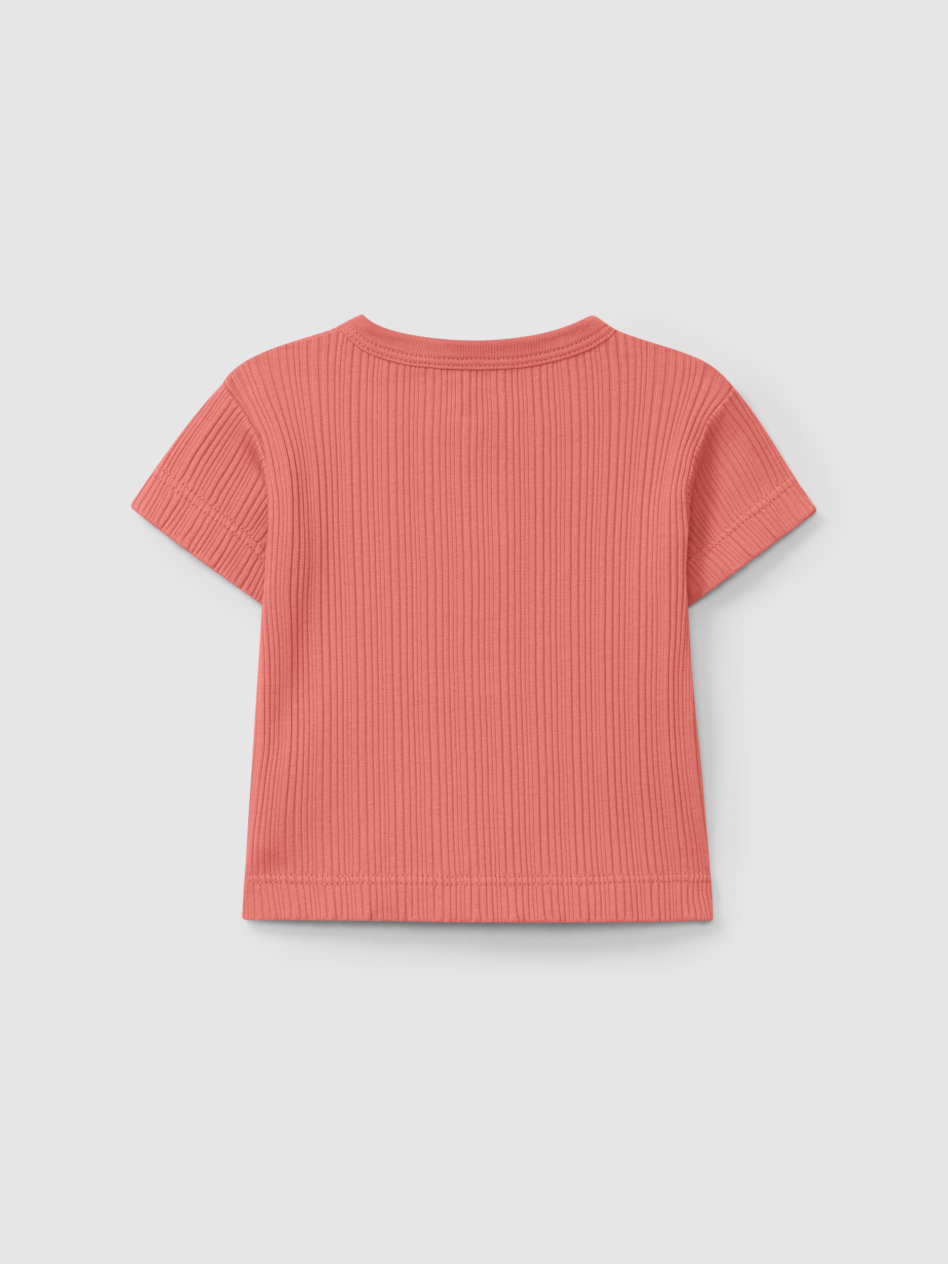 Ribbed jersey T-shirt