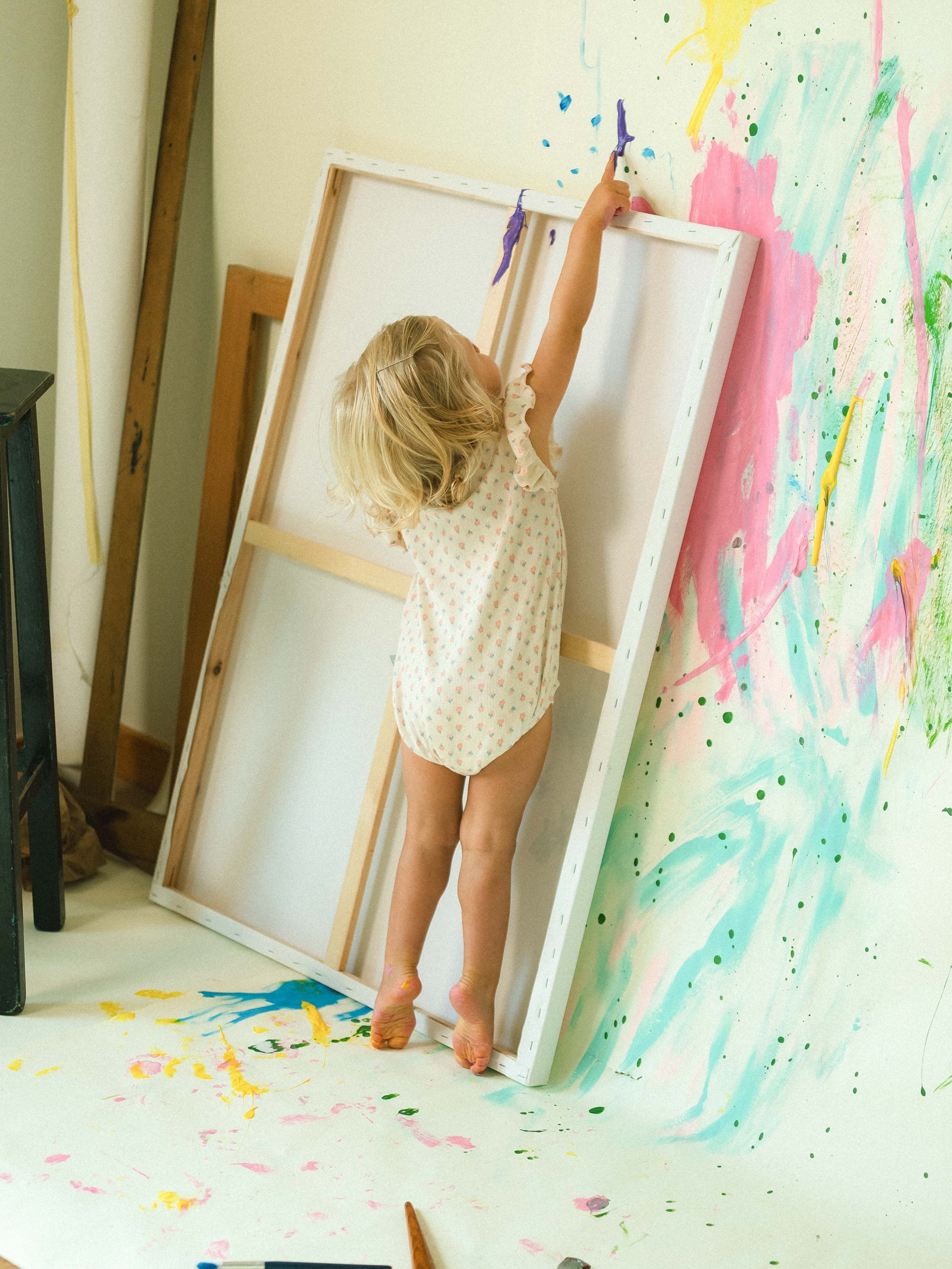 Ribbed jersey shortie floral print