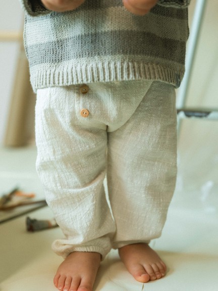 Pantalón pull-up efecto natural Pantalón pull-up efecto natural