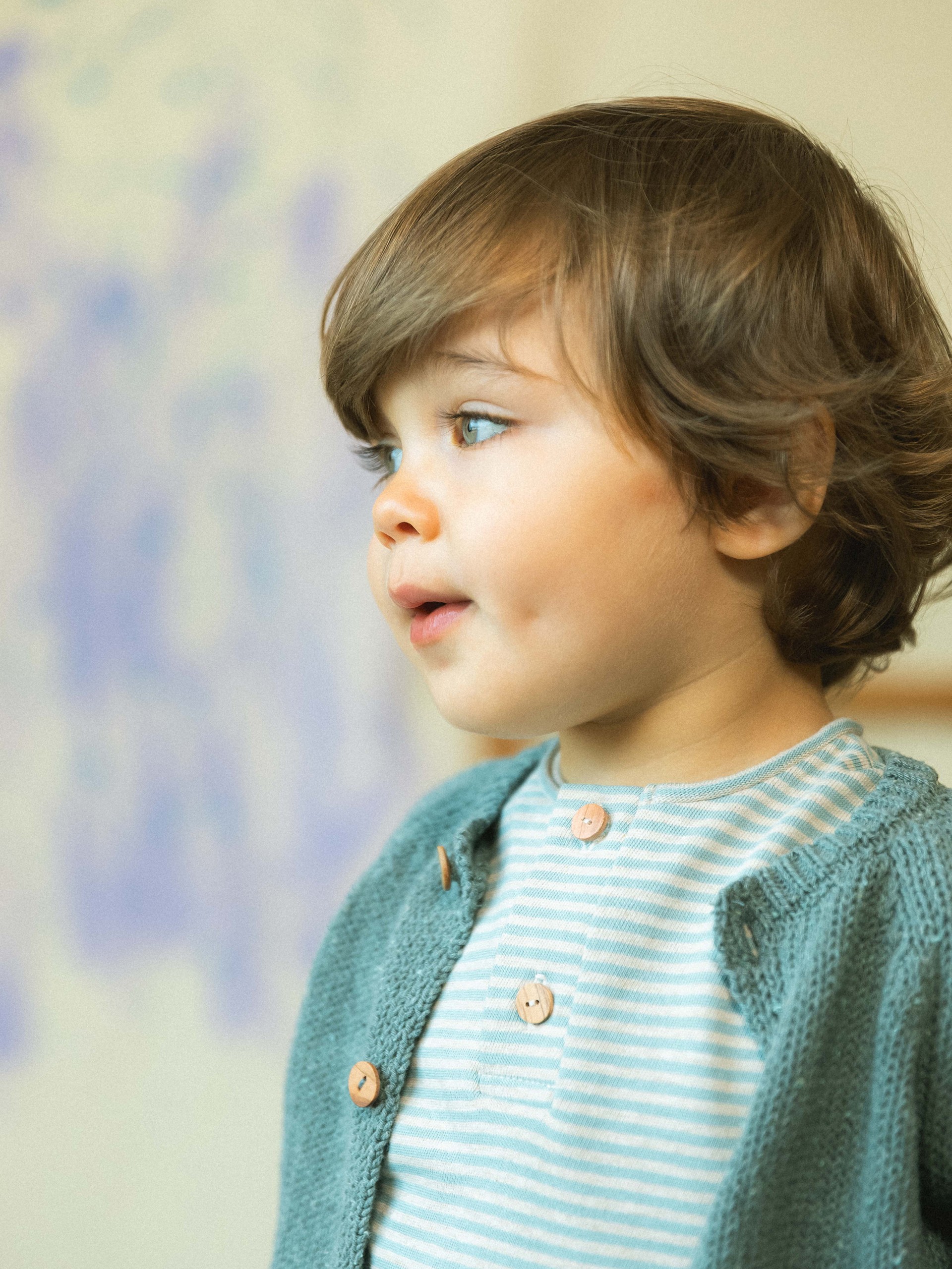 Cotton striped T-shirt
