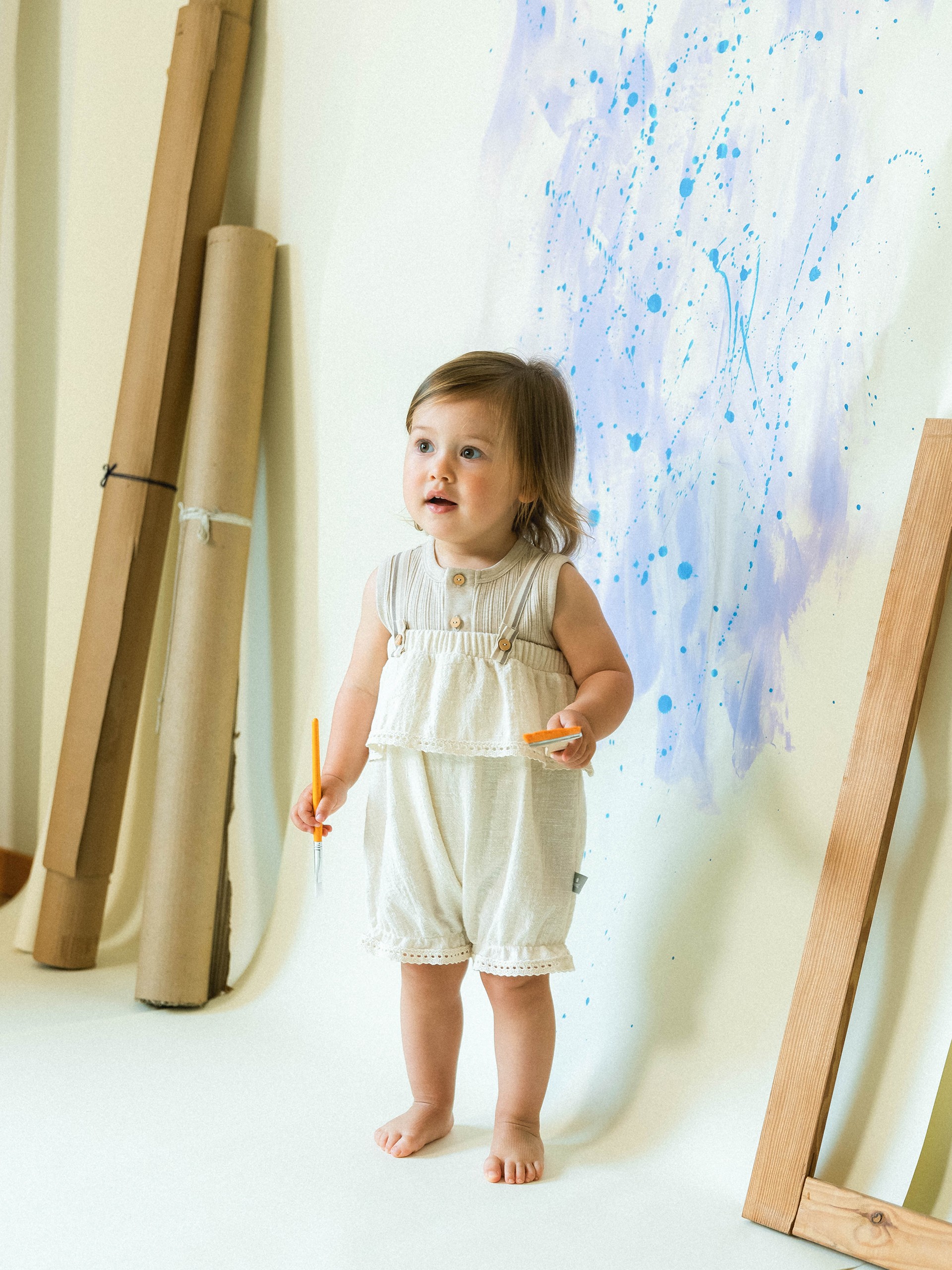 Fofo com detalhes de folho com renda