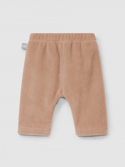 Fleece pull-up pants with pocket Fleece pull-up pants with pocket