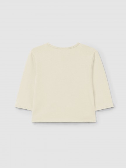 Longsleeve com bolso lisa Longsleeve com bolso lisa