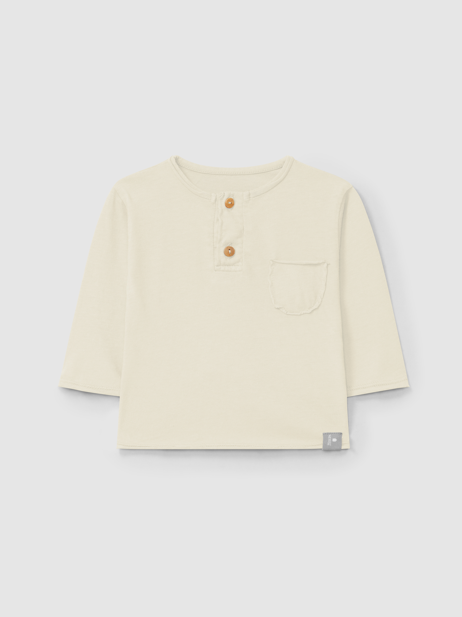 Longsleeve com bolso lisa