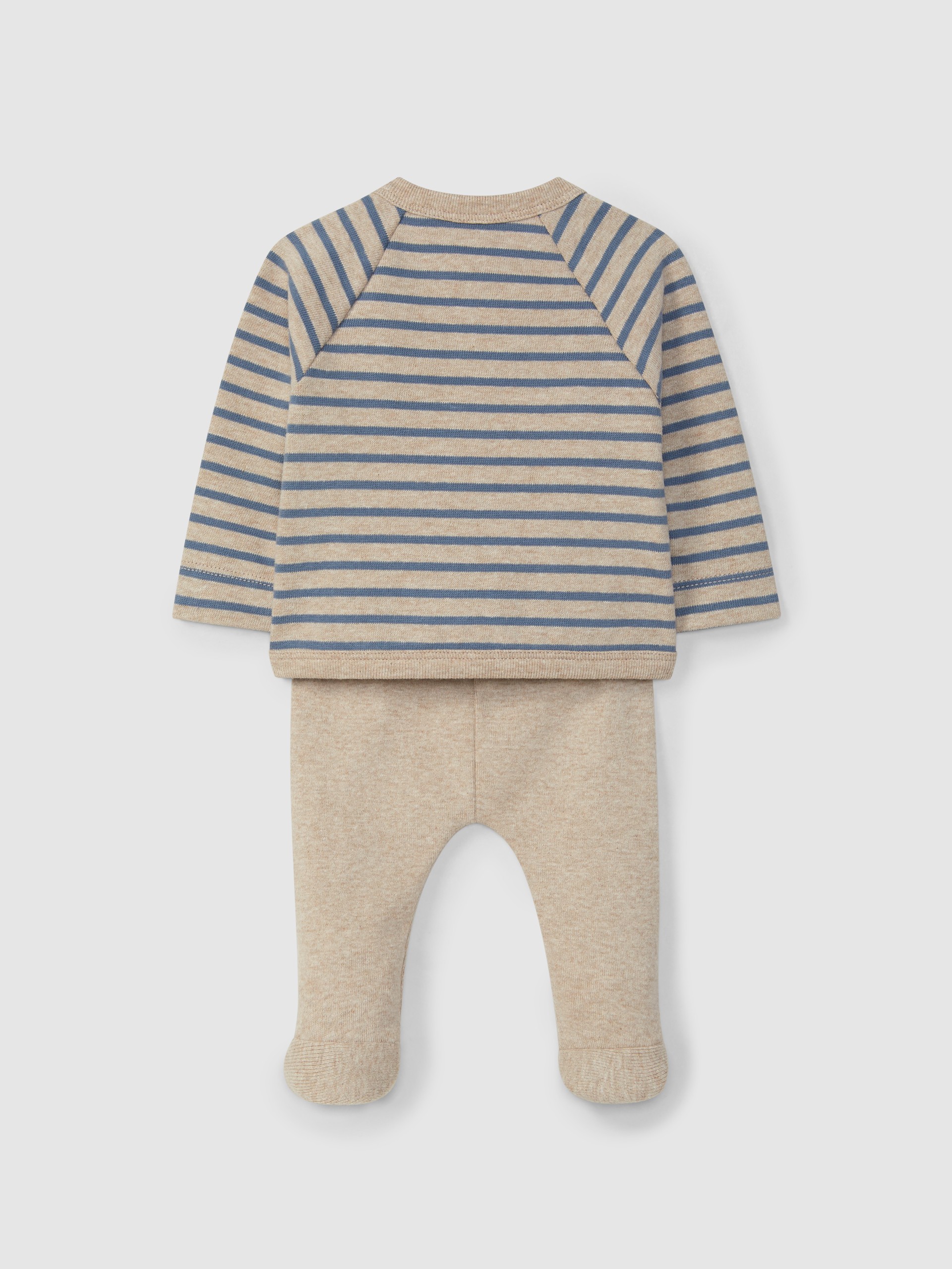 Two-piece set jersey stripes