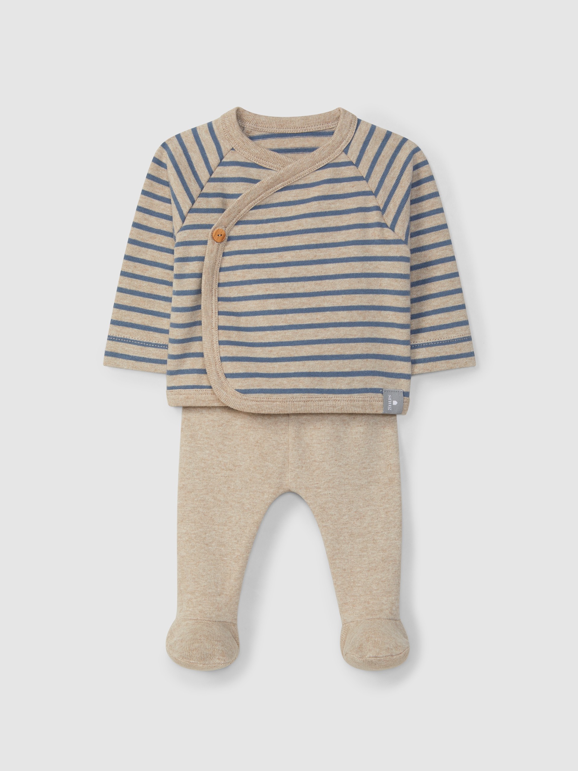 Two-piece set jersey stripes