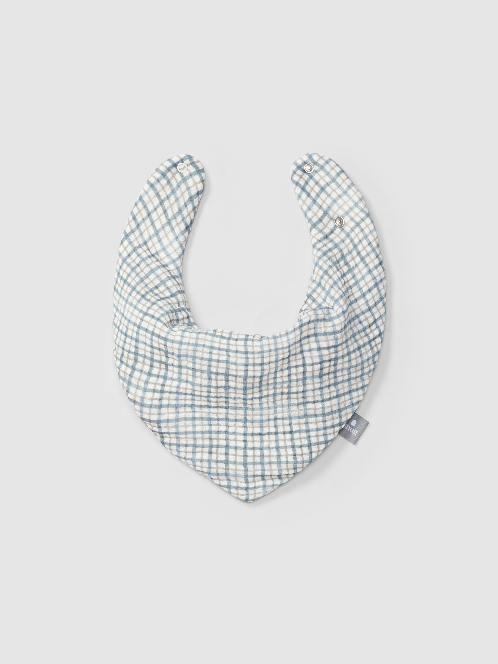 Printed muslin bib