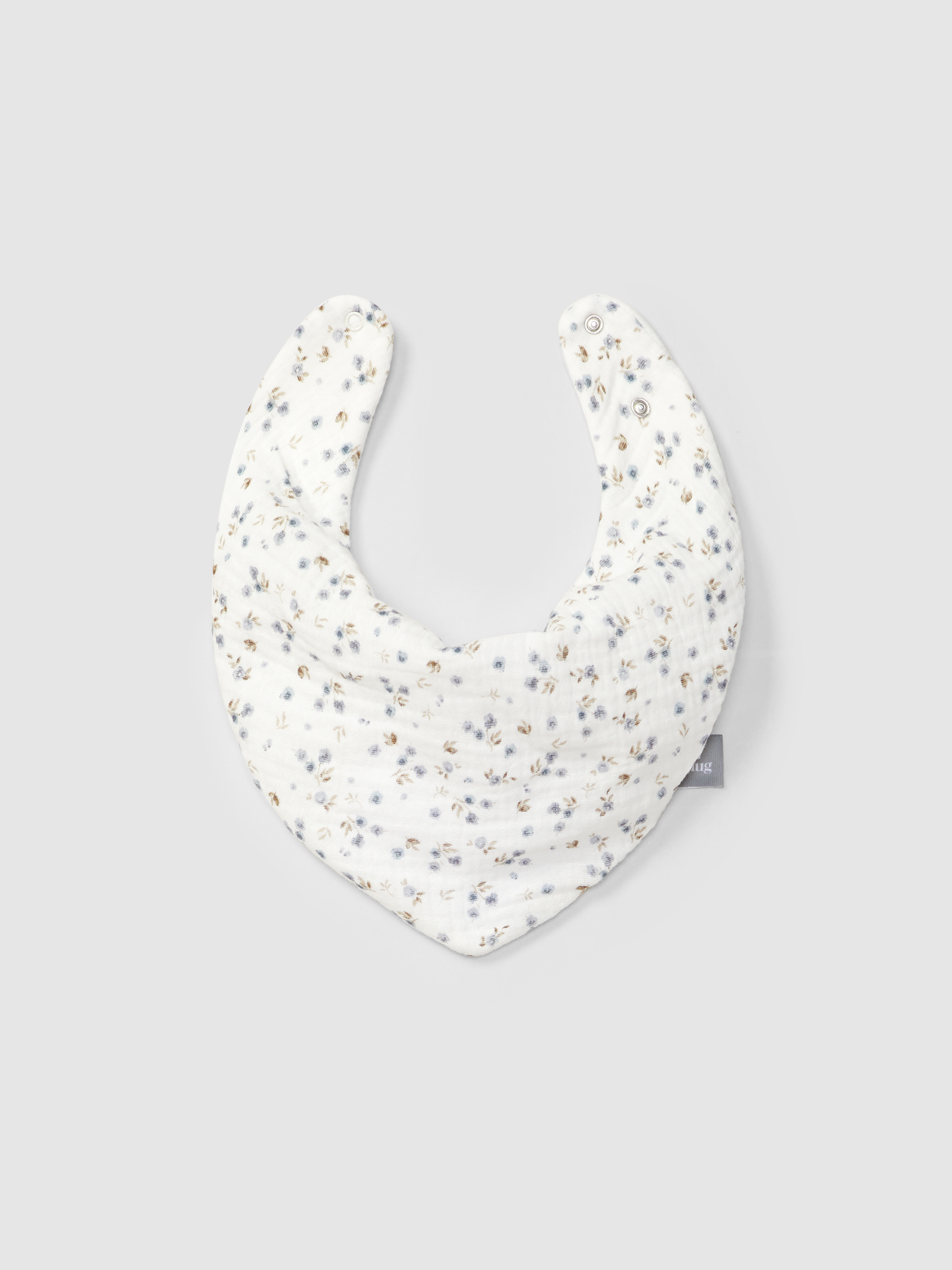 Printed muslin bib