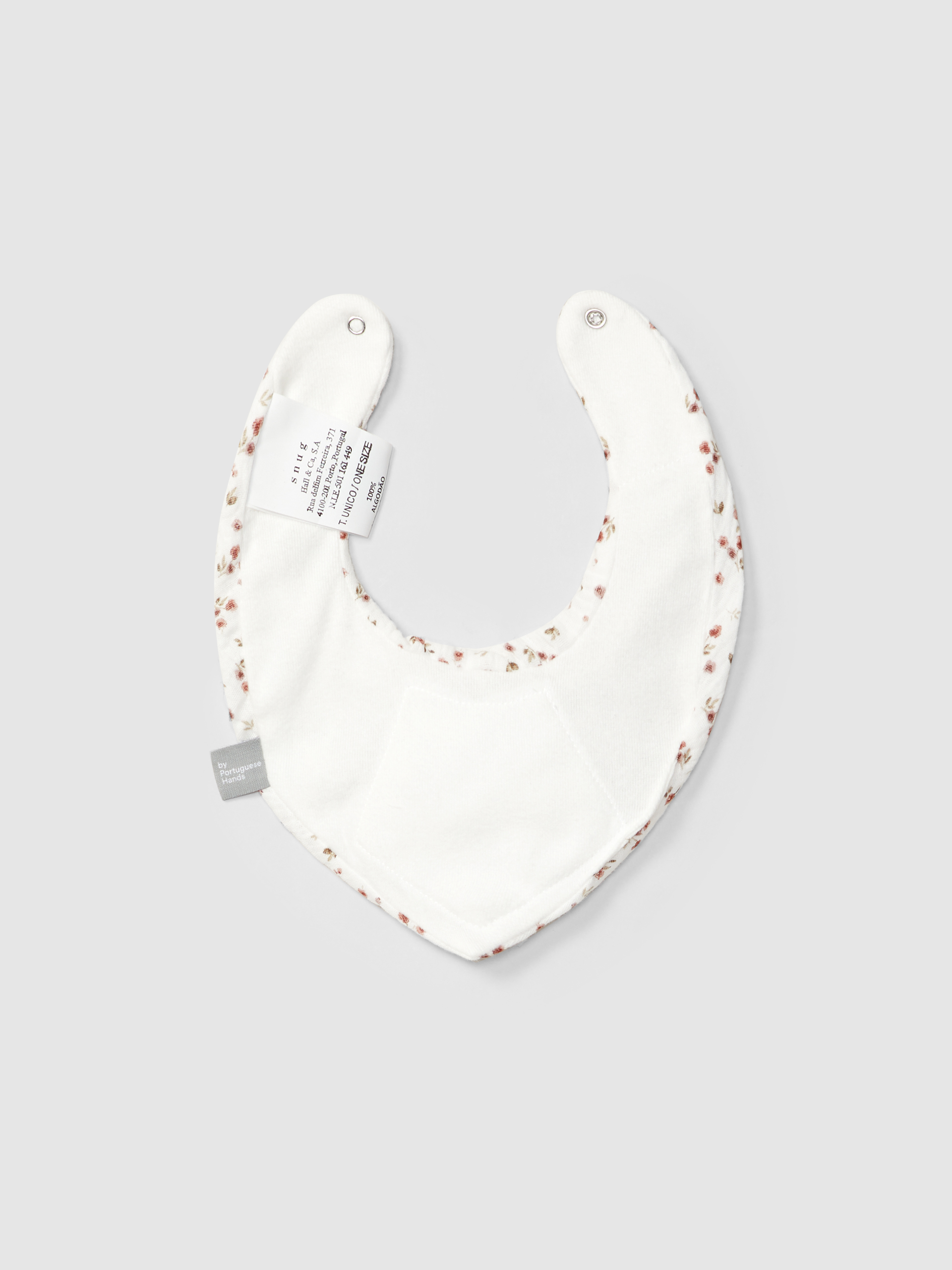 Printed muslin bib