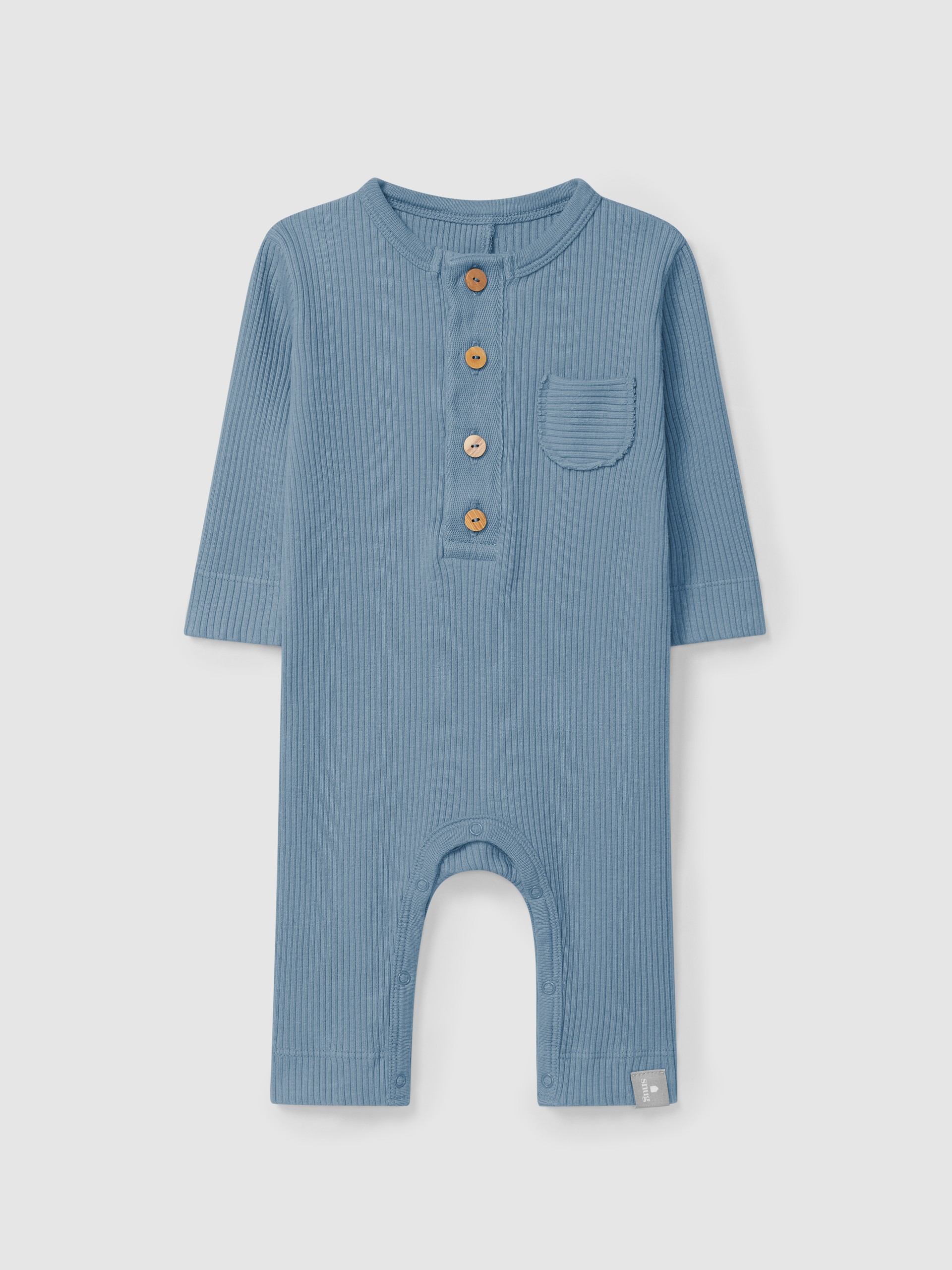 Ribbed jersey romper